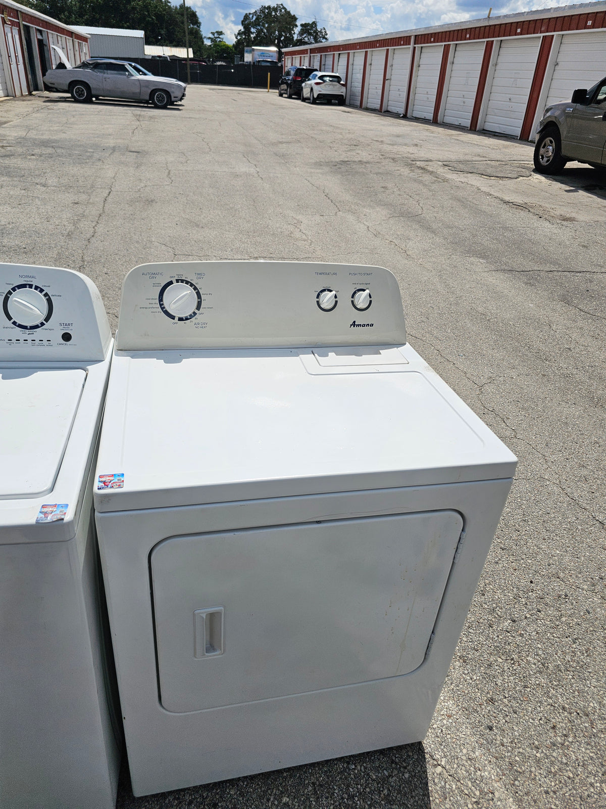 Amana Washer And Electric Dryer Set