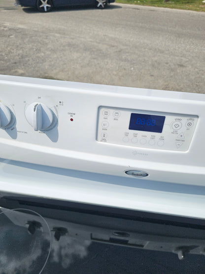 Whirlpool White Electric Stove
