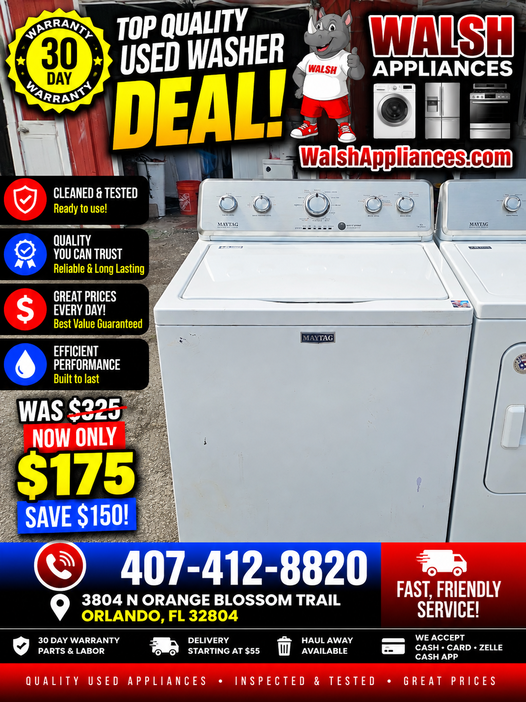 Maytag 4.2 Cu. Ft. High-Efficiency Top Load Washer with Deep Fill Option