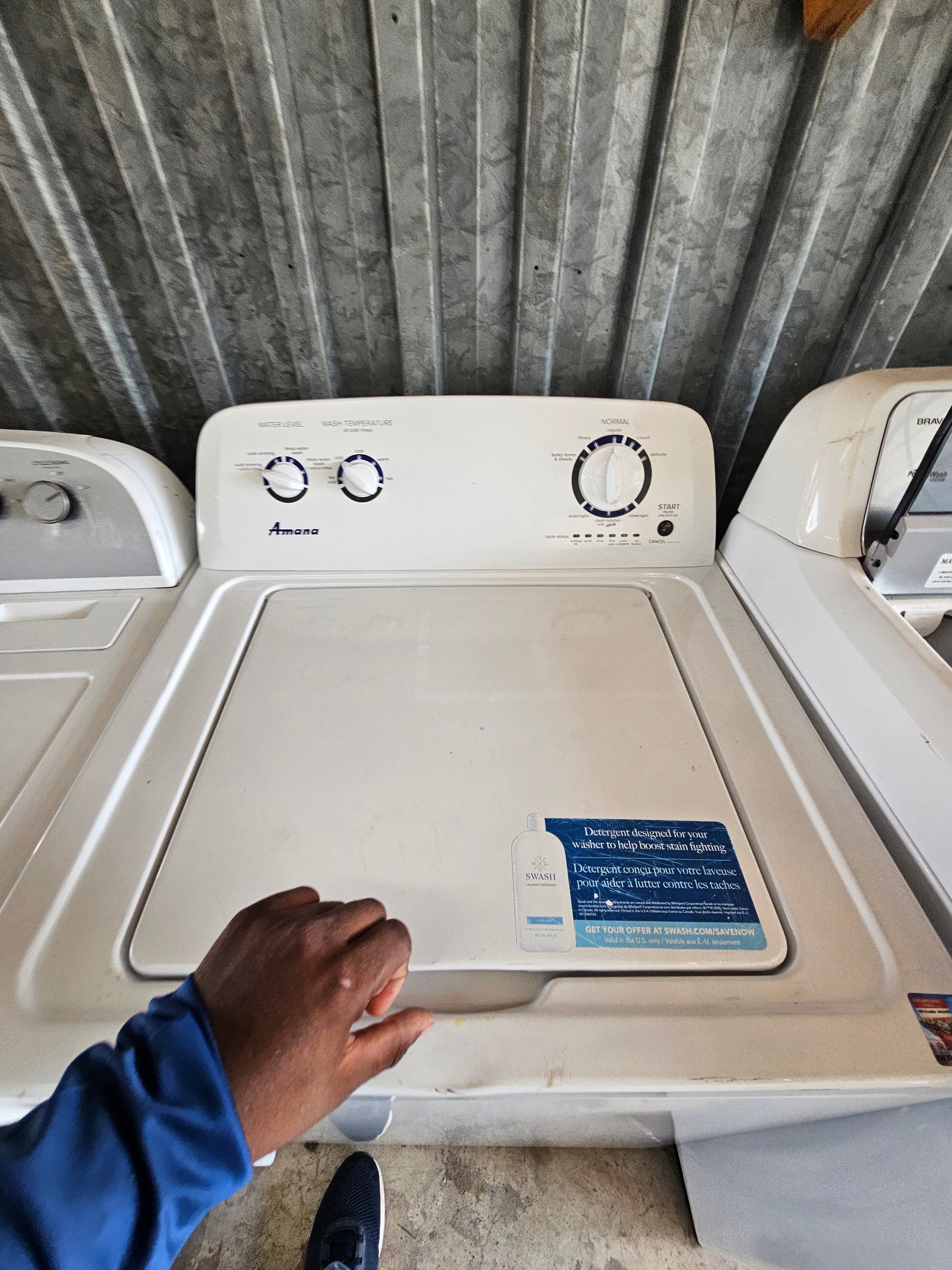 Amana Washer And Electruc Dryer Set