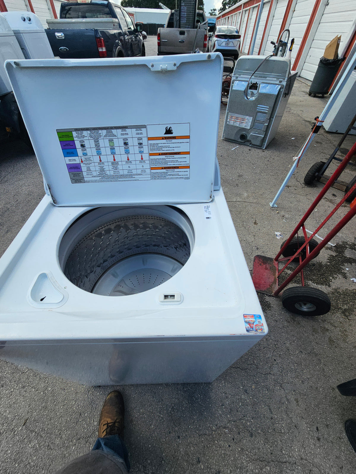 Whirlpool WTW5000DV Top Load Washer