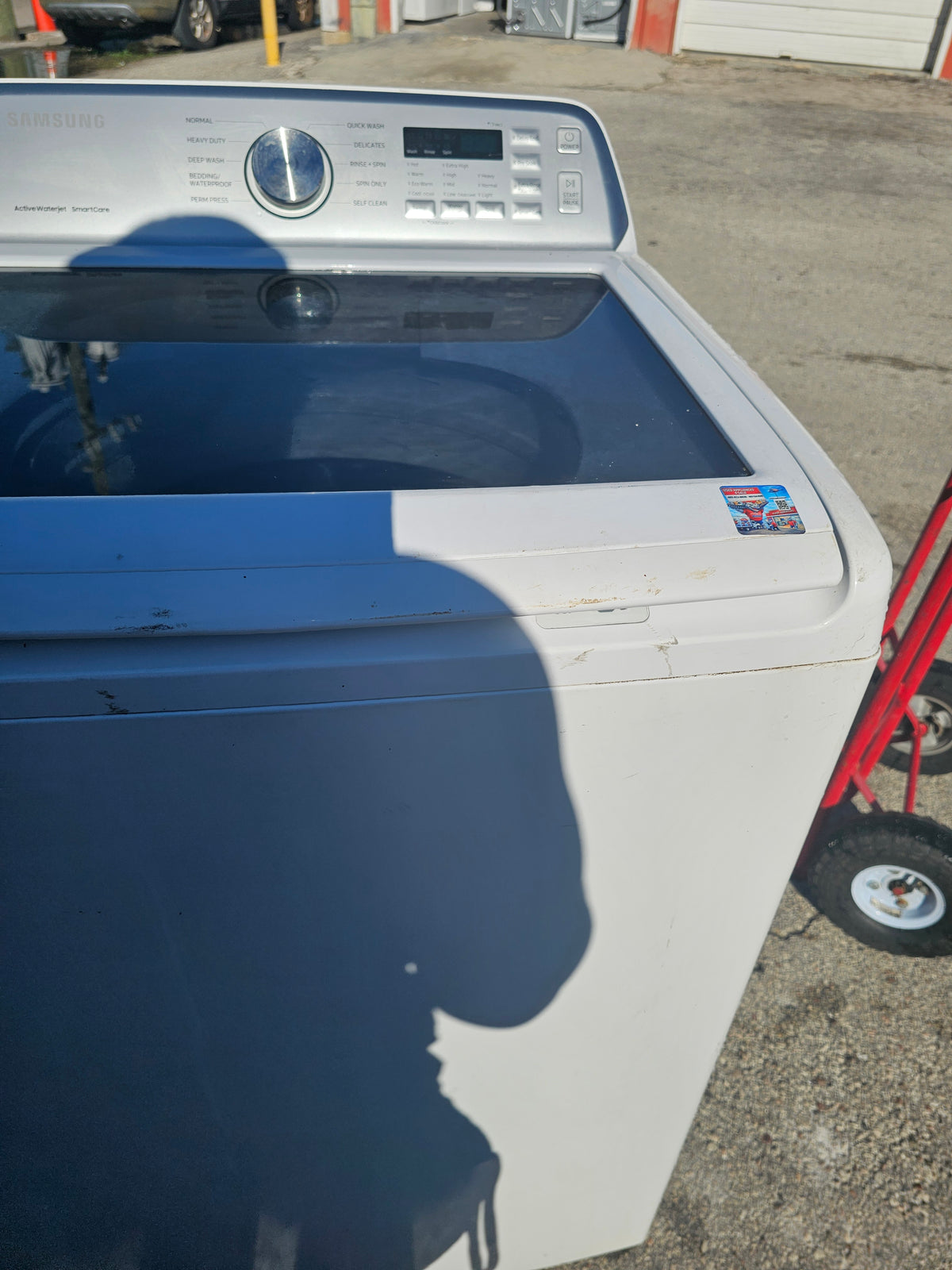 Samsung 4.5 Cu. Ft. High-Efficiency Top-Load Washer with Active WaterJet