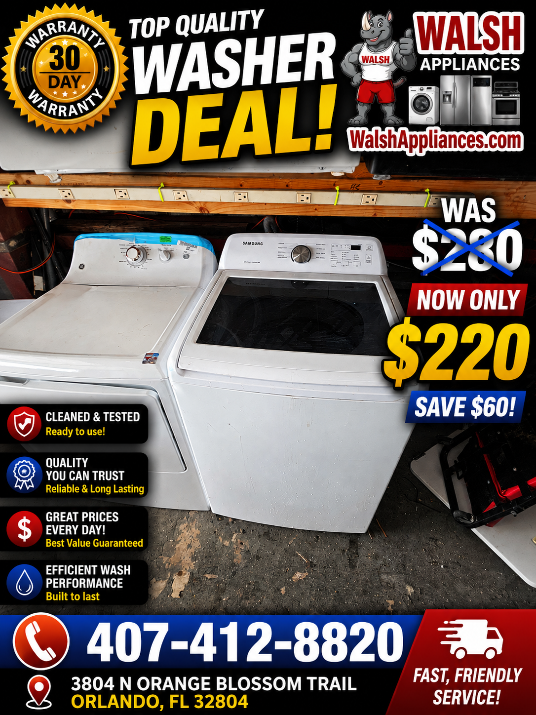 Samsung High-Efficiency Top Load Washer