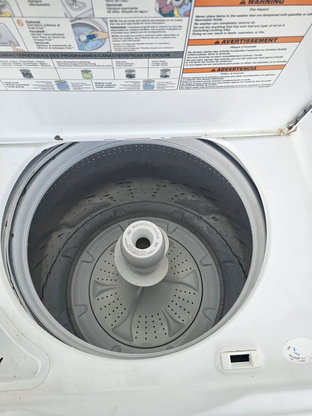 Whirlpool 3.8 Cu. Ft. High-Efficiency Top Load Washer