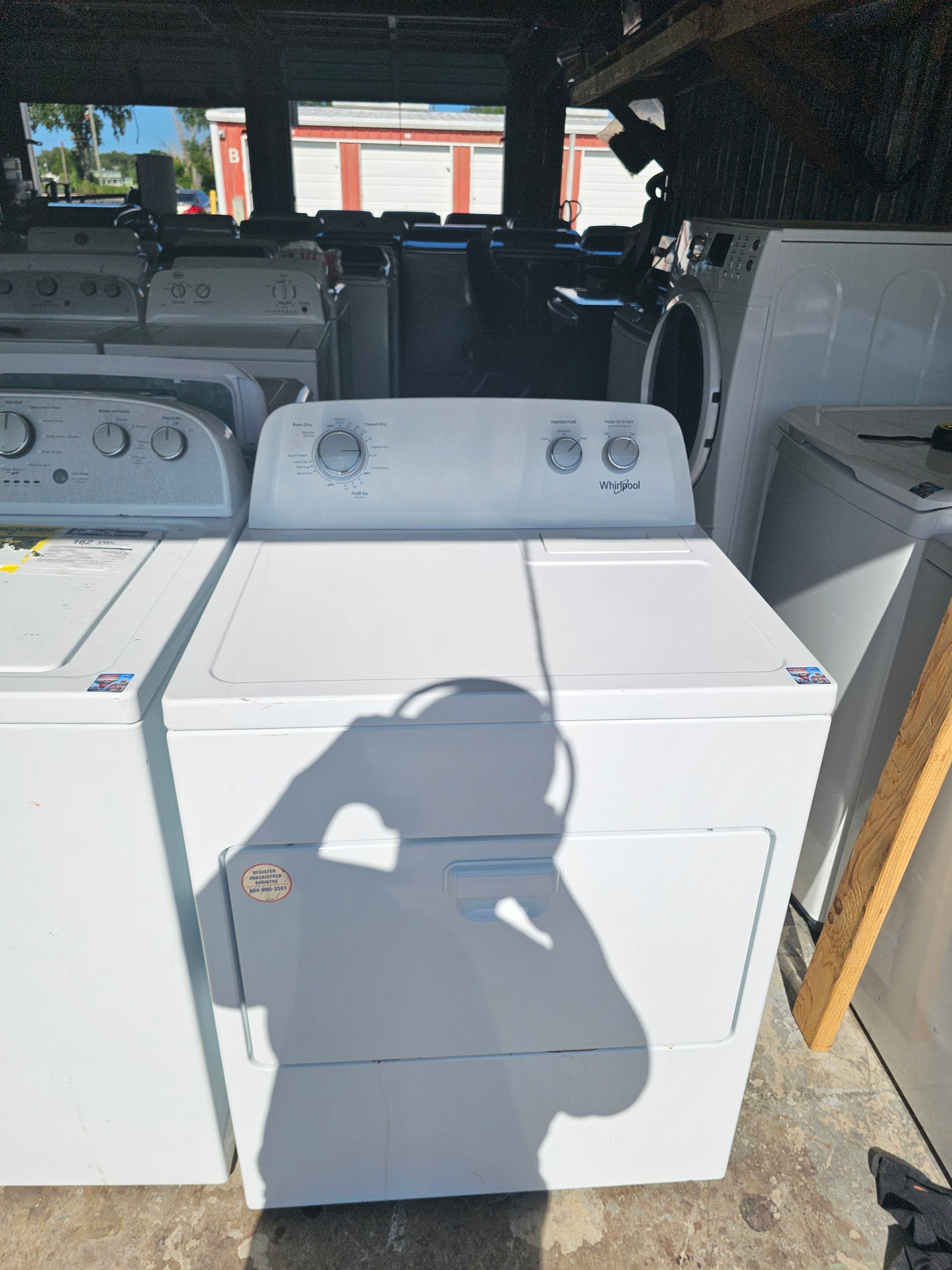 Whirlpool Washer and Electric Dryer Set