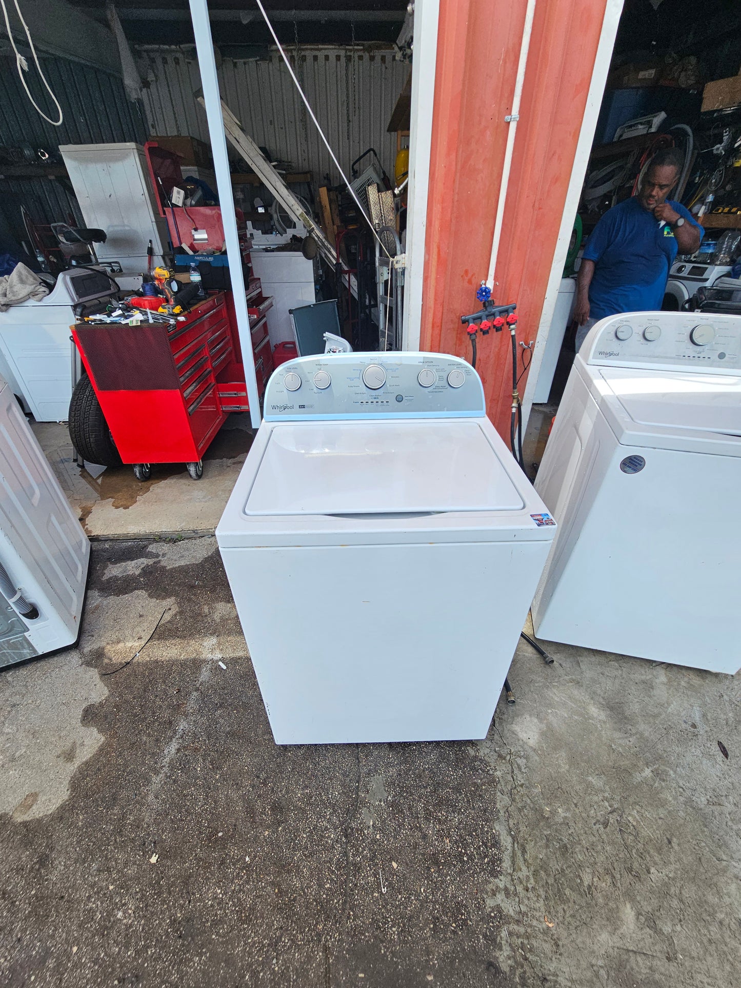 Whirlpool Washer And Electric Dtyer Set