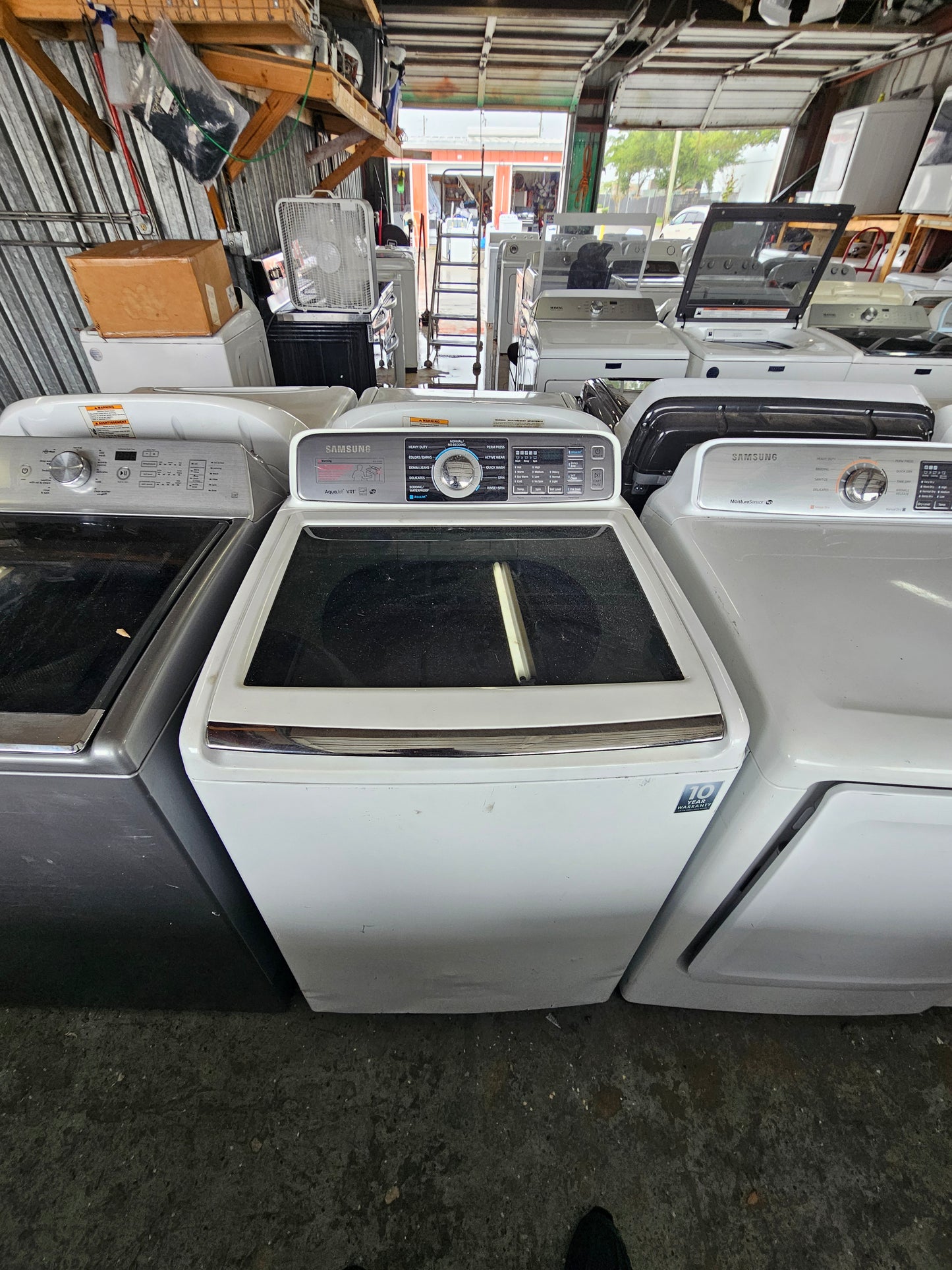 Samsung Washer And Electruc Dryer Set