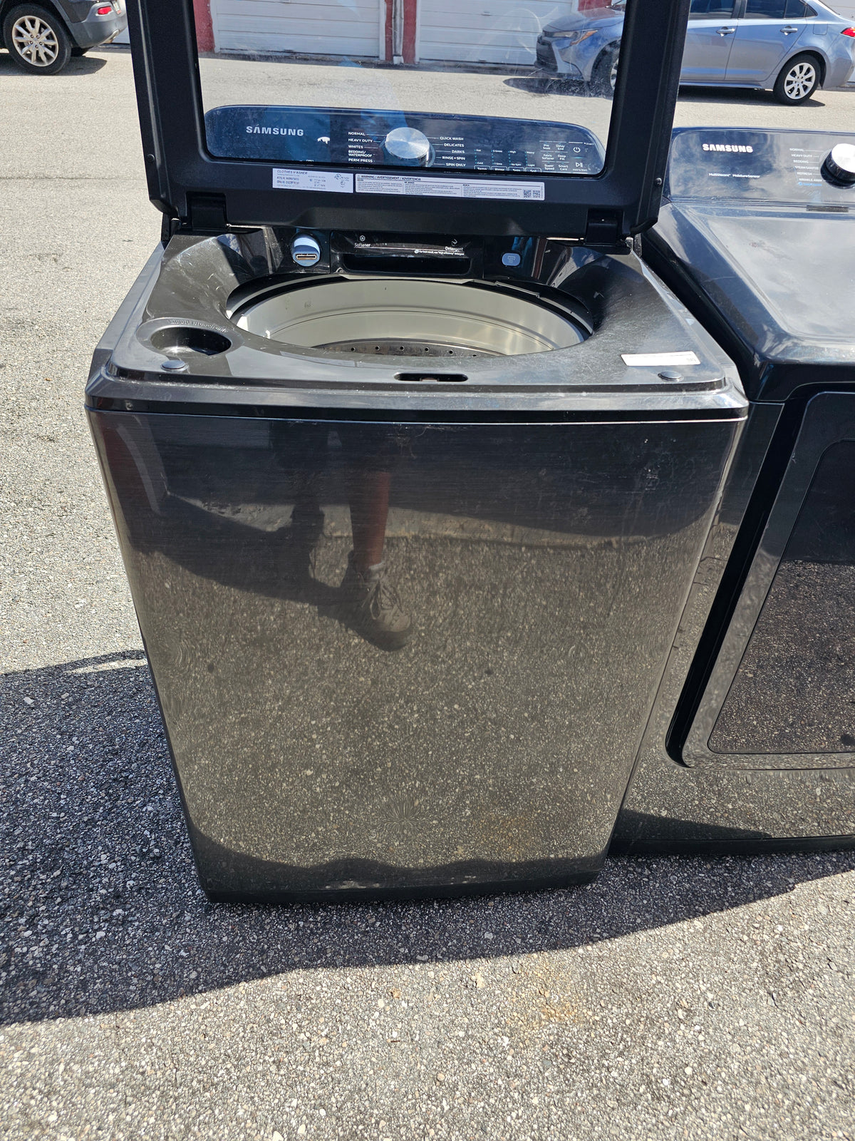 Samsung Washer And Electric Dryer Set