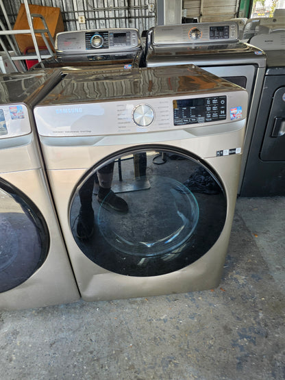 Samsung Washer And Electric Dryer Sst