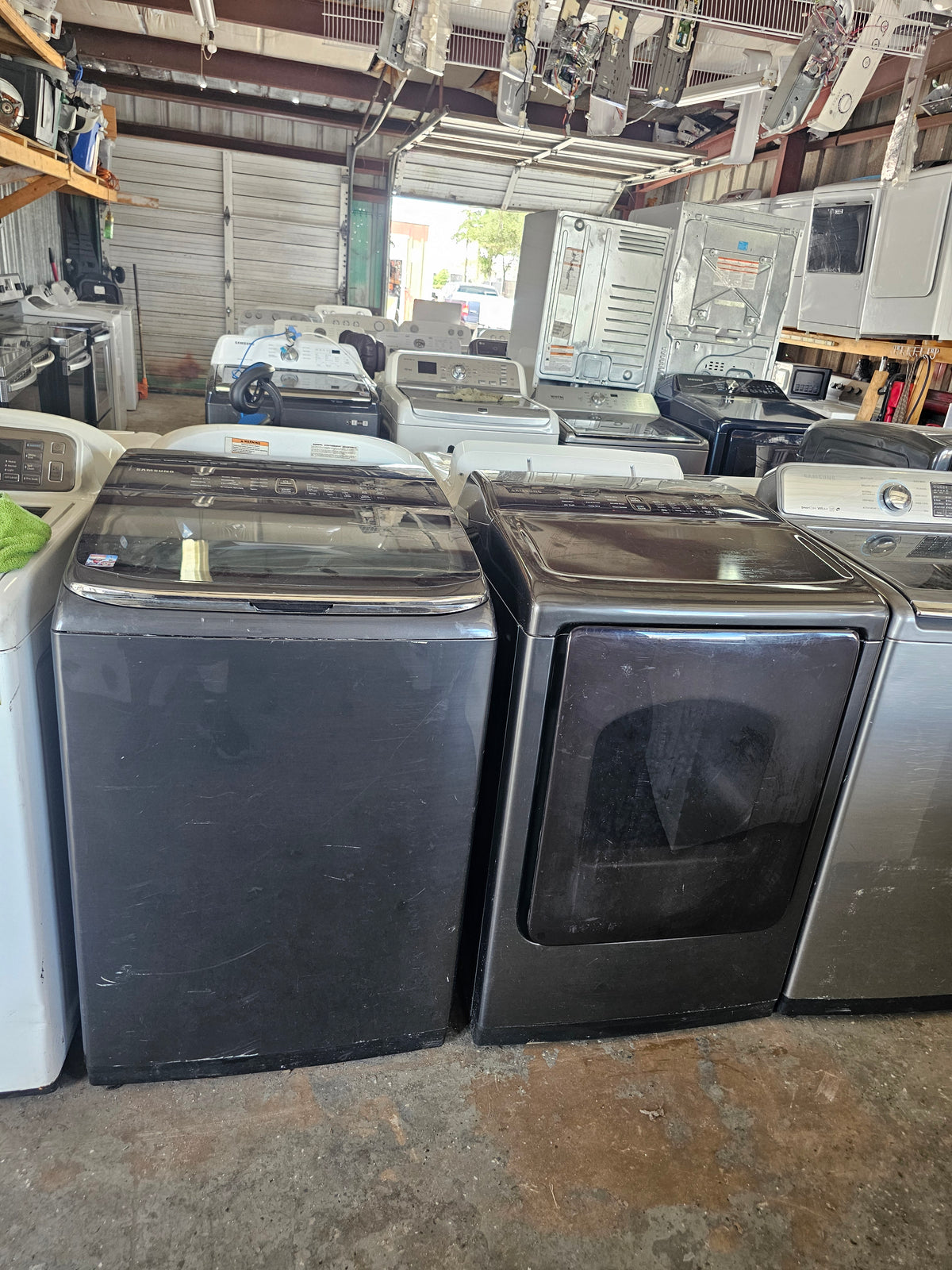 Samsung Washer And Electric Dryer Set