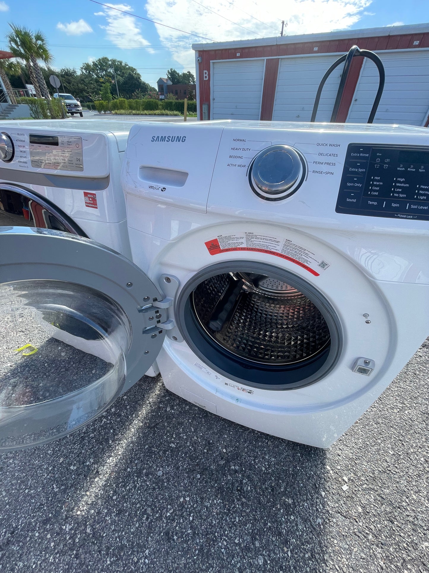 Samsung Frontload  Washer And Electric