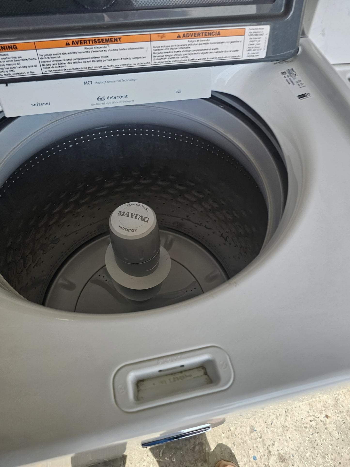 Maytag MVWB865GW0 High-Efficiency Top-Load Washer