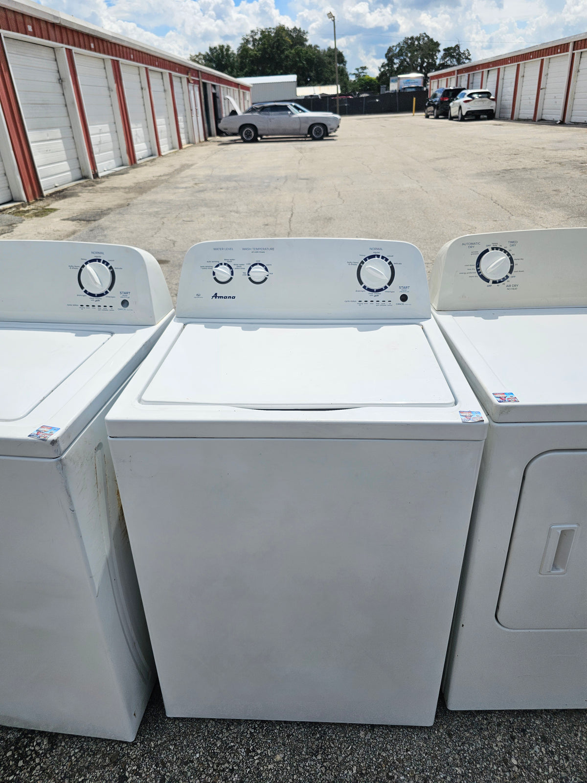 Amana Washer And Electric Dryer Set
