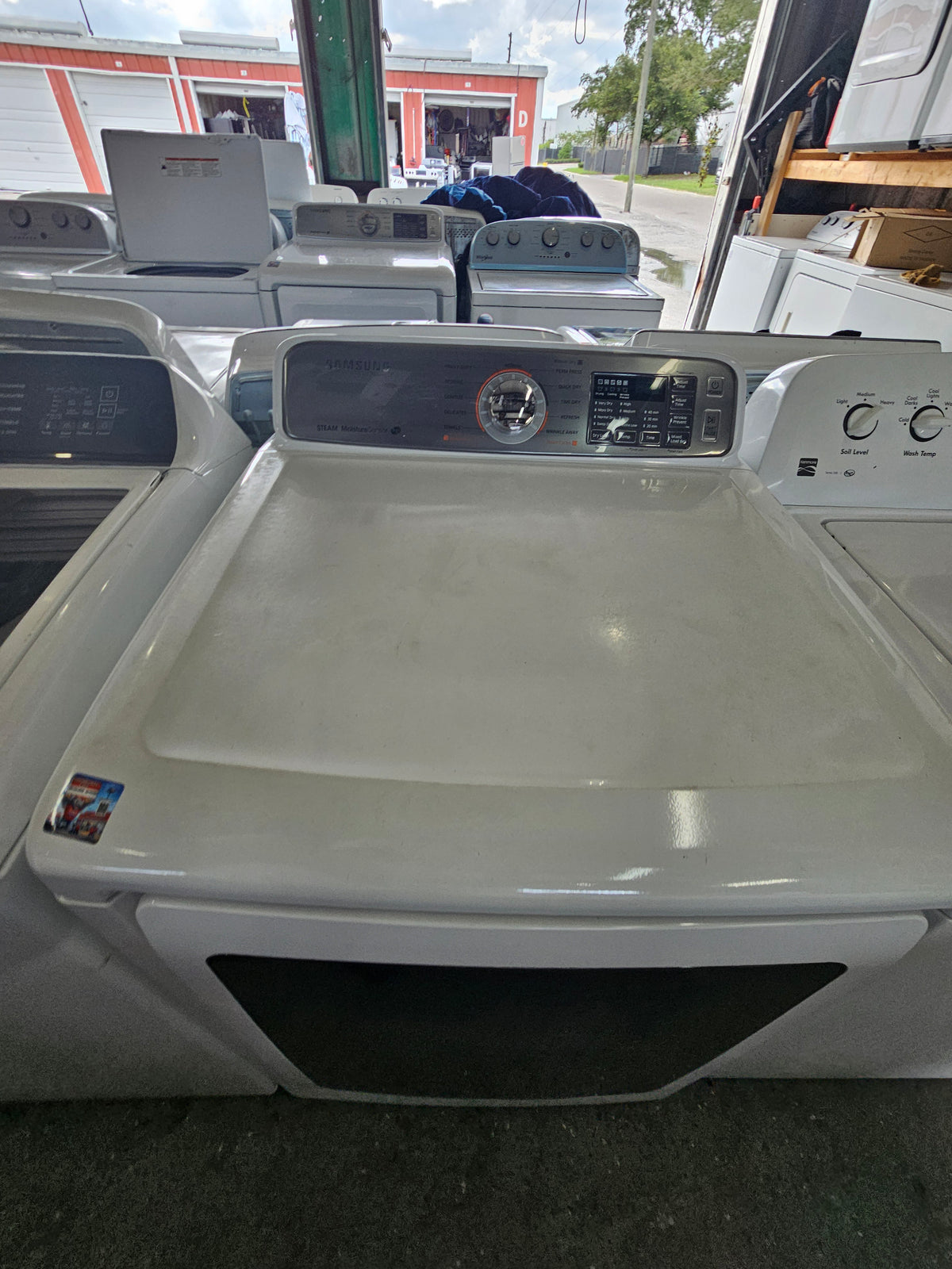 Samsung DV48H7400EW/A2 Electric Dryer