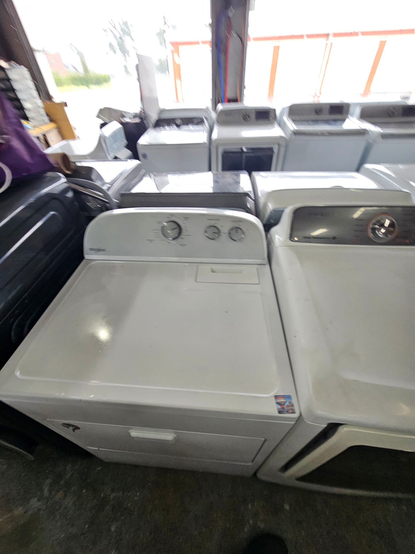 Whirlpool Washer And Electric Dtyer Set