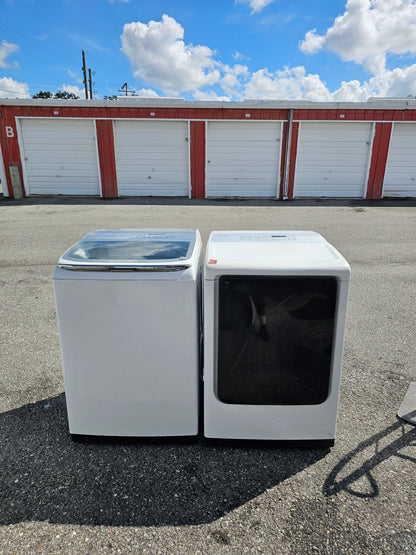 Samsung Washer And Electric Dryer Set