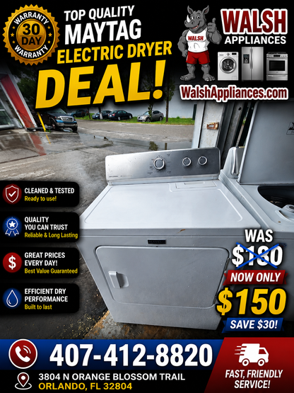 Maytag Commercial Technology Electric Dryer
