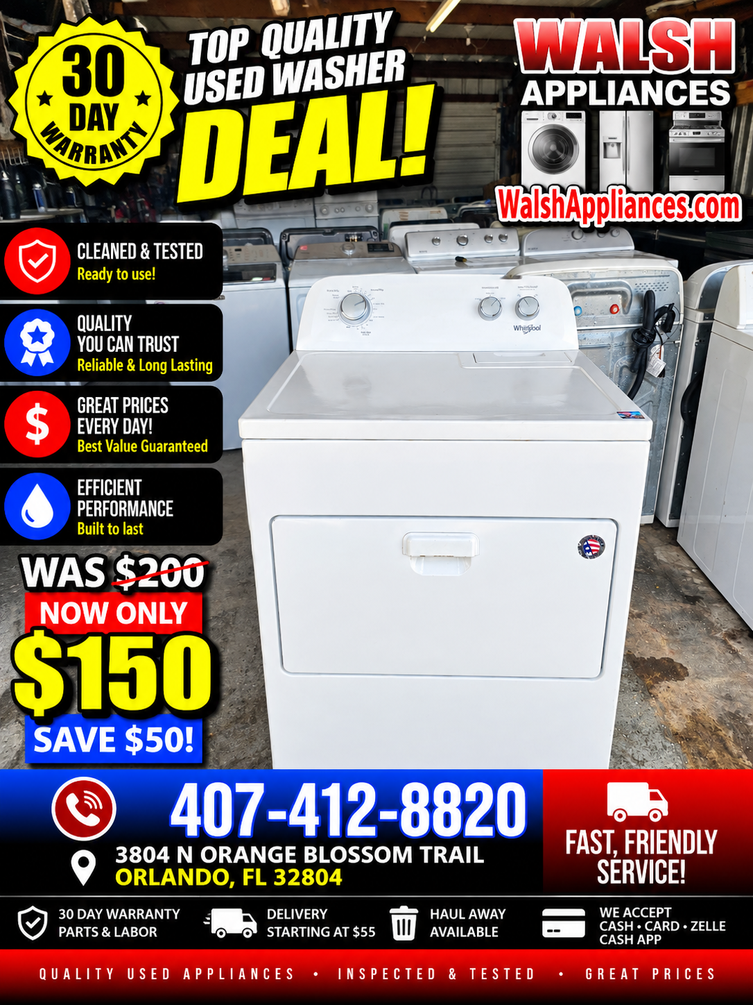Whirlpool 7.0 cu. ft. Electric Dryer