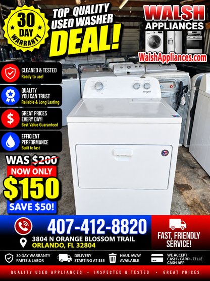 Whirlpool 7.0 cu. ft. Electric Dryer