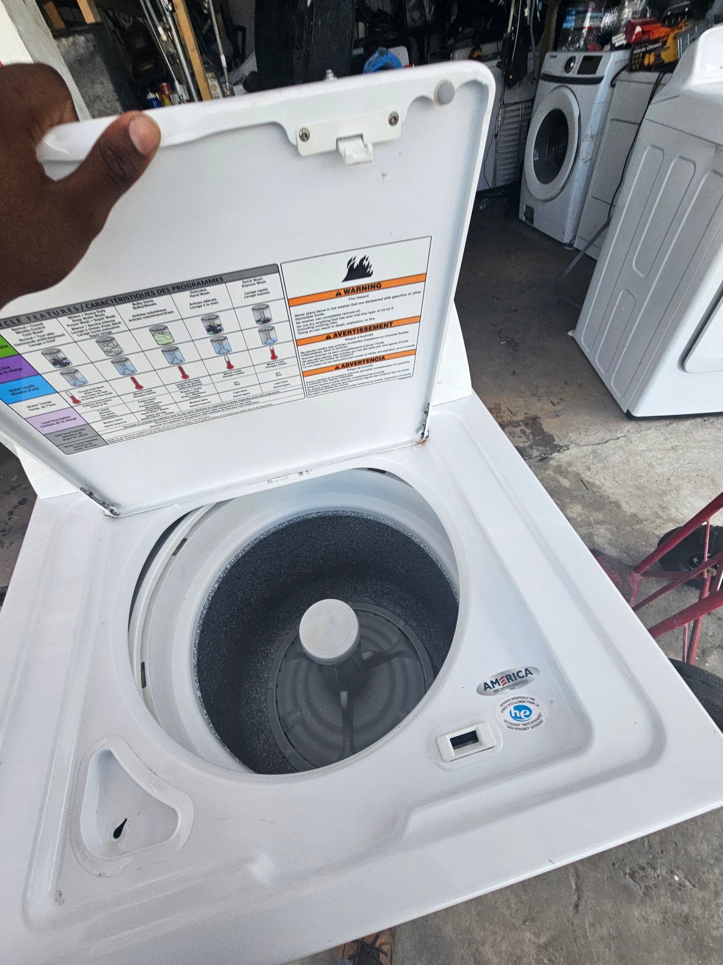 Amana 3.8 Cu. Ft. Top Load Washer
