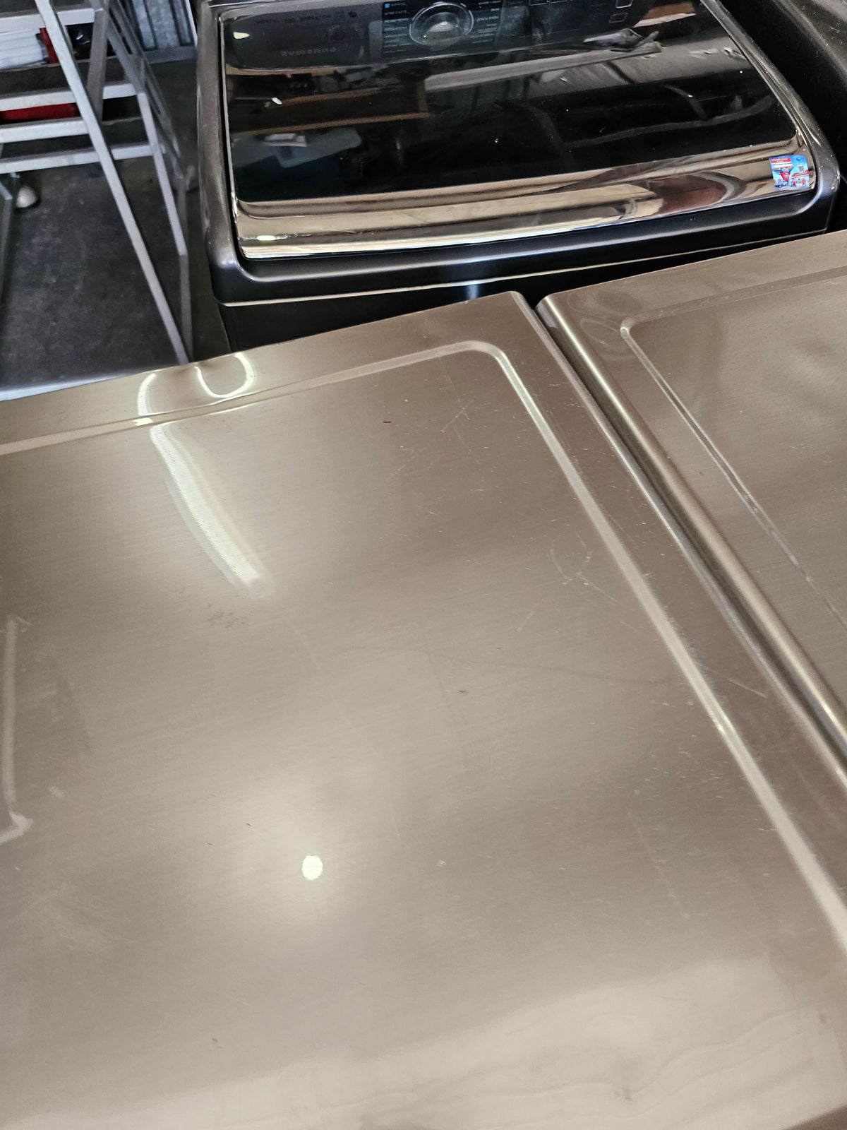 Samsung Washer And Electric Dryer Sst