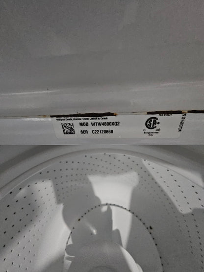Whirlpool Top Load Washe