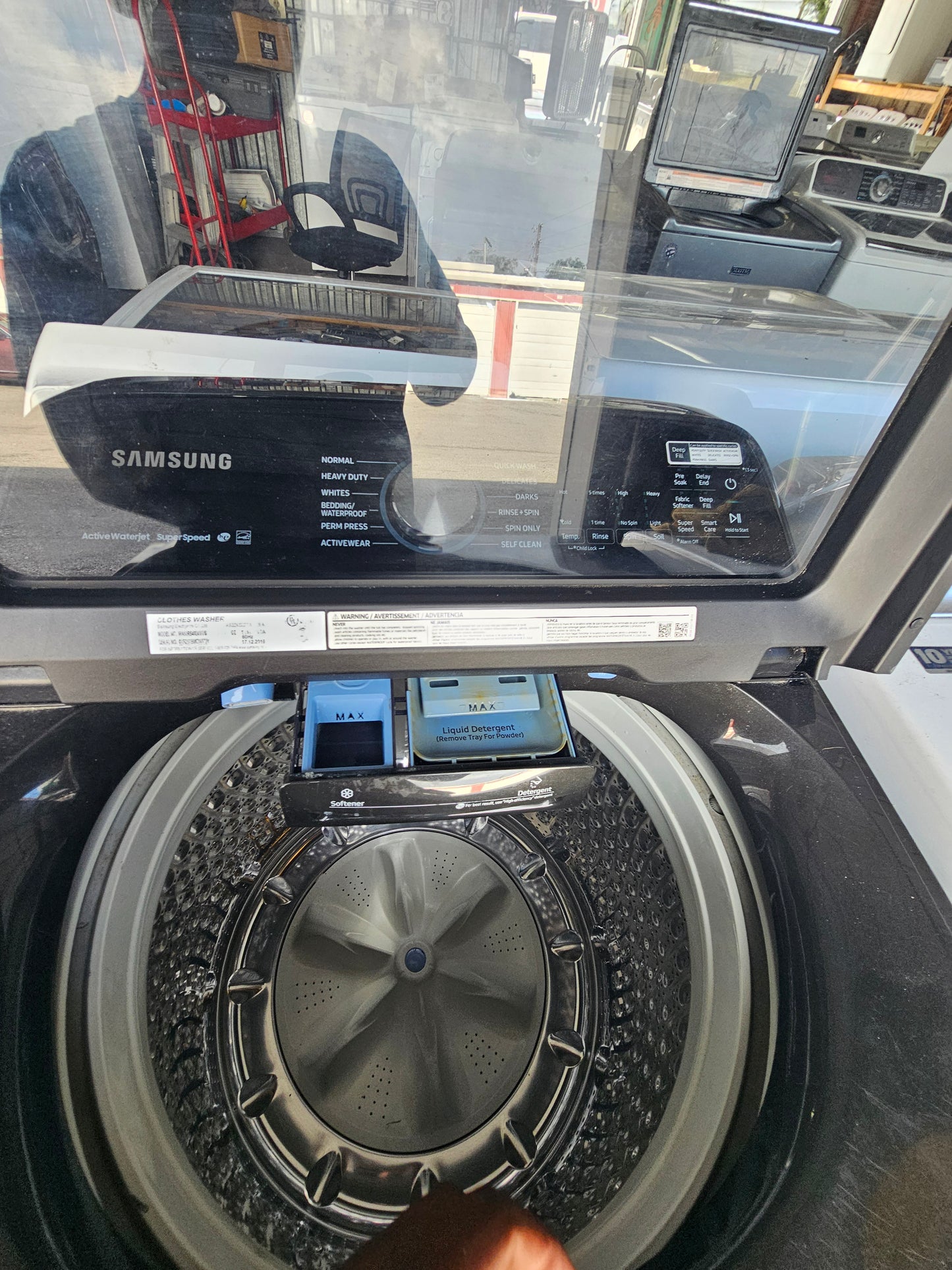 Samsung 5.0 cu. ft. High-Efficiency Top Load Washer