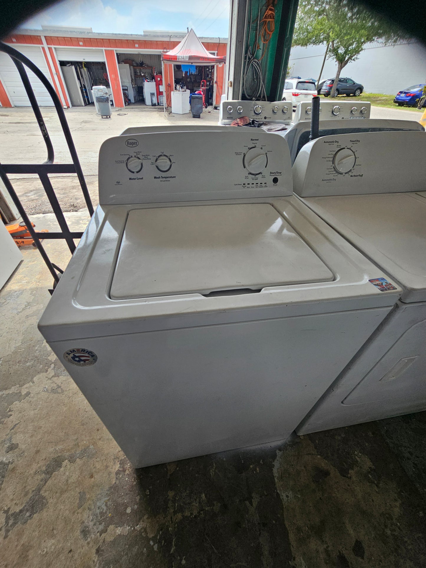 Roper washer and electric dryer set