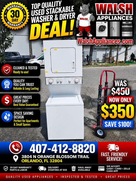 Whirlpool Electric Laundry Center (Washer & Dryer Combo)