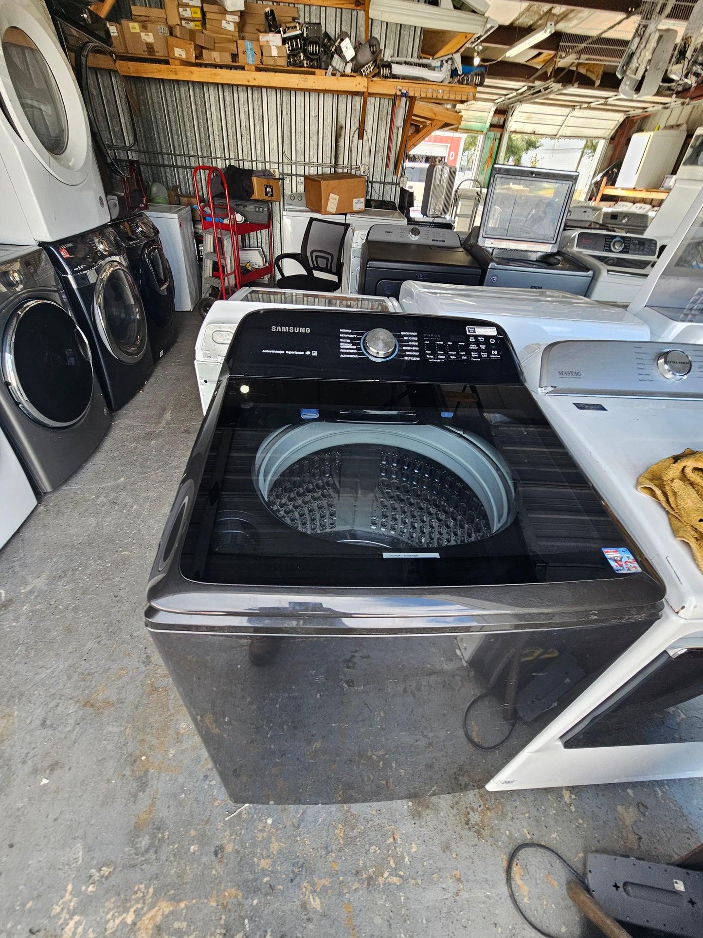 Samsung 5.0 cu. ft. High-Efficiency Top Load Washer