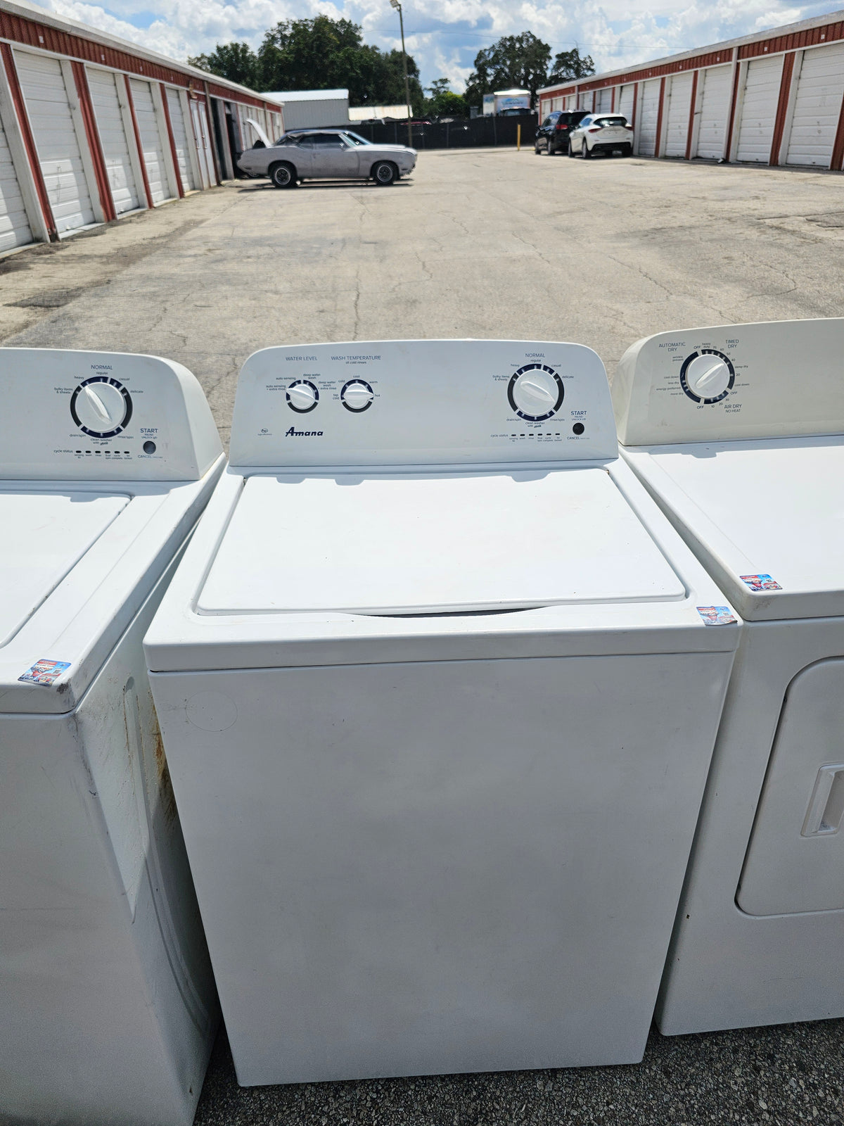 Amana Washer And Electric Dryer Set