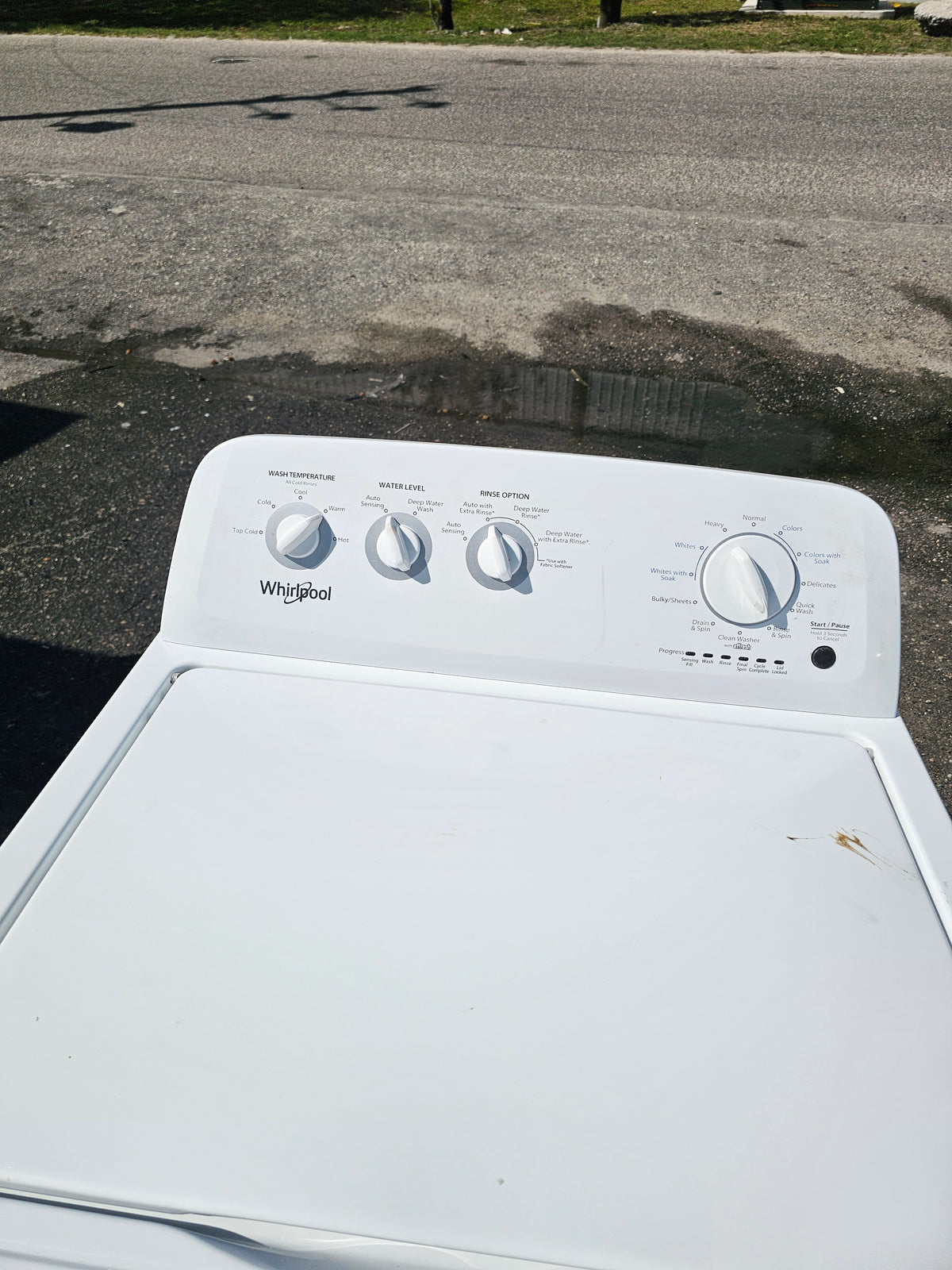 Whirlpool 3.8 cu. ft. High-Efficiency Top Load Washer