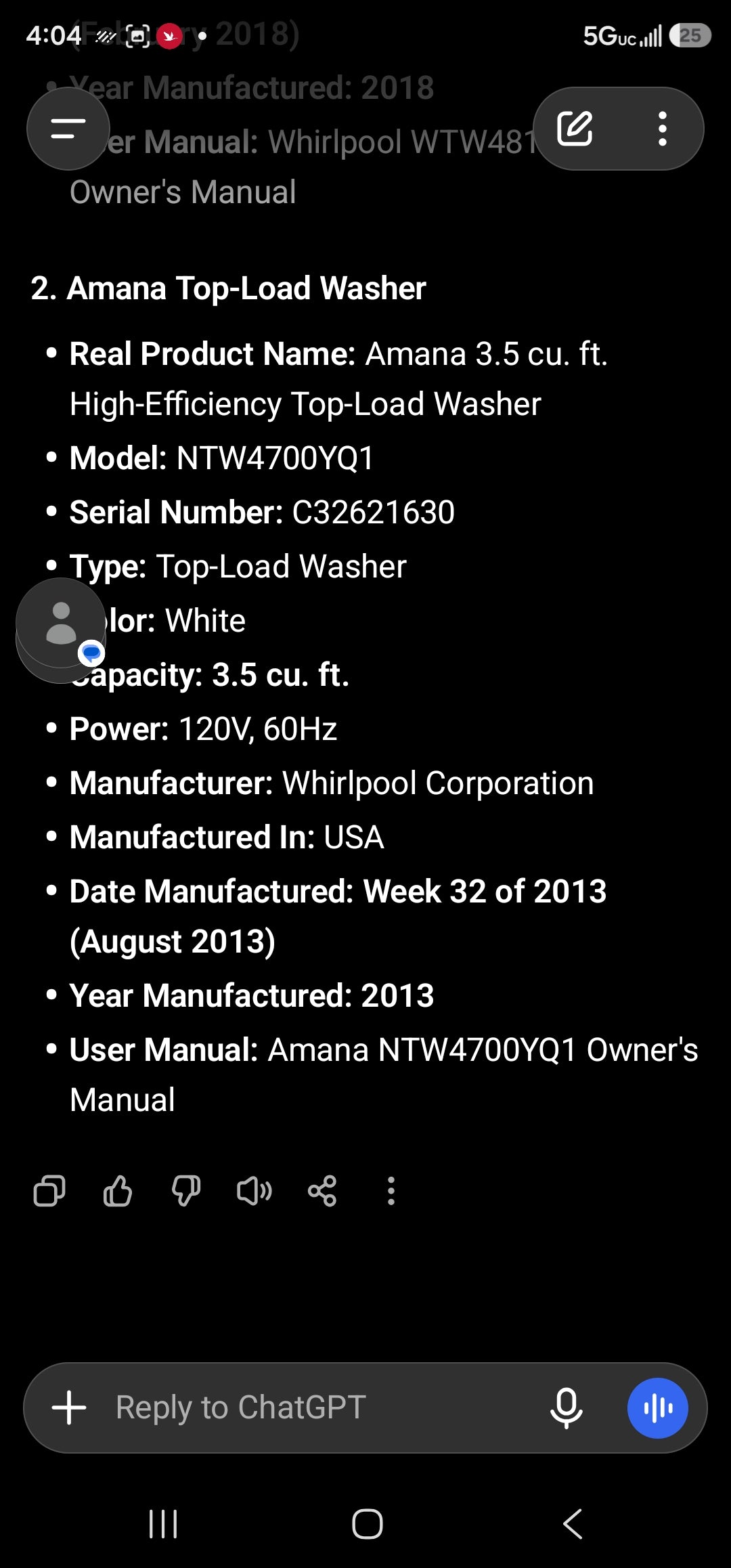 Amana 3.5 cu. ft. High-Efficiency Top-Load Washer