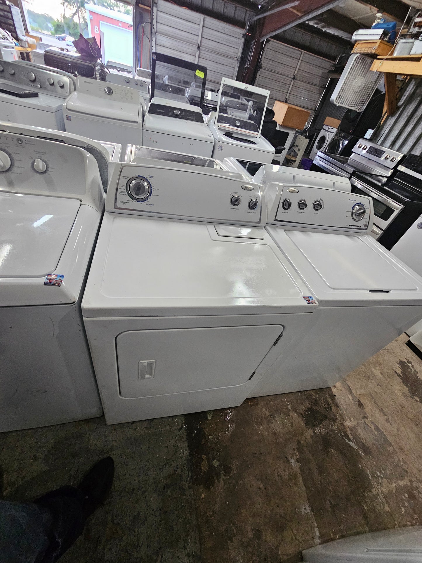 Whirlpool Washer And Electric Dryer Set