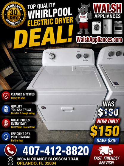Whirlpool Electric Dryer