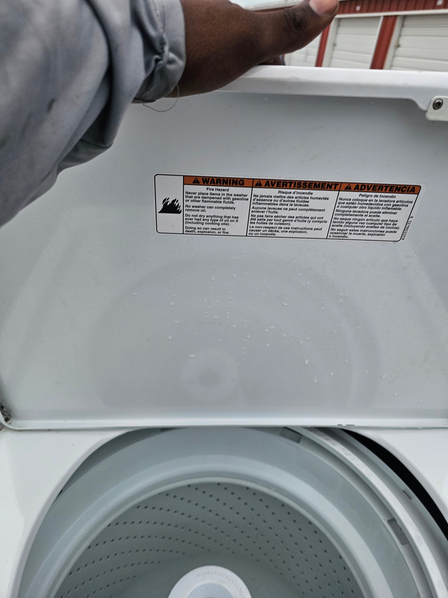 Whirlpool Top Load Washer with Deep Water Wash