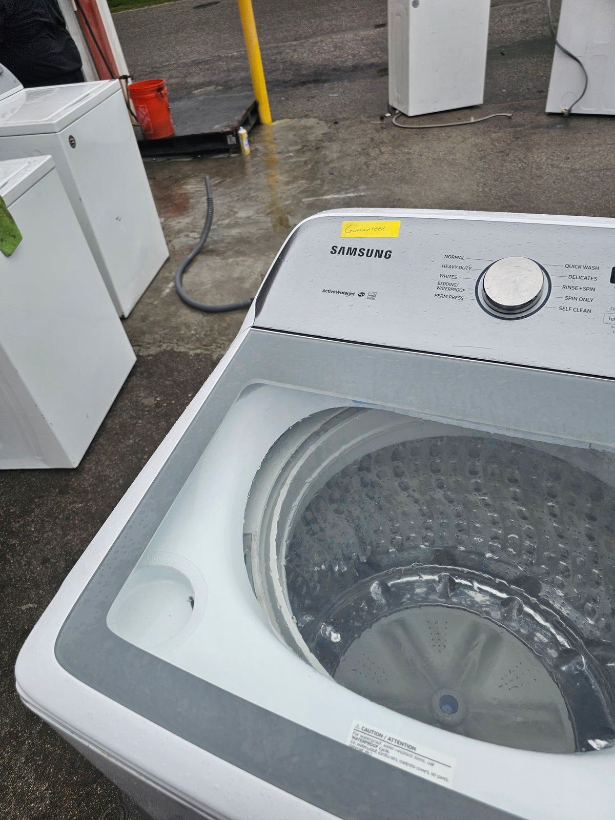 Samsung 5.0 Cu. Ft. High-Efficiency Top Load Washer