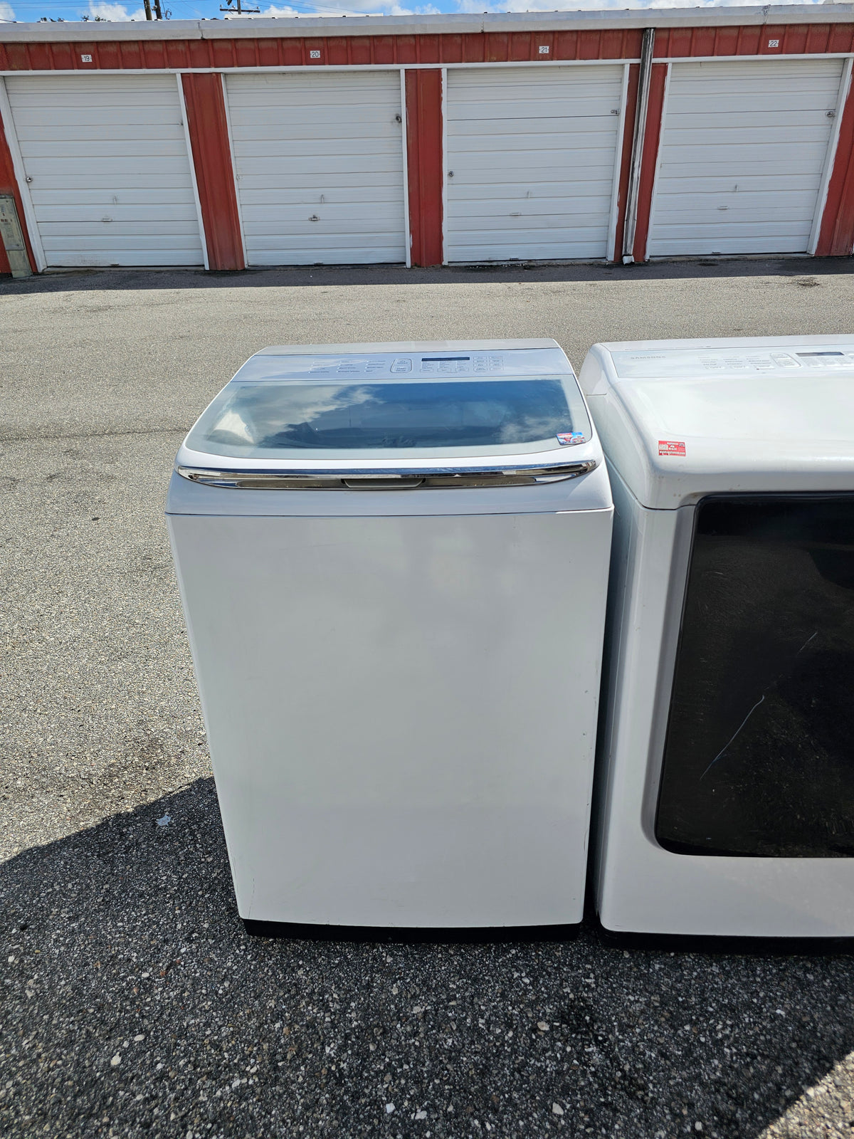 Samsung Washer And Electric Dryer Set
