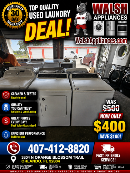 Whirlpool Washer And Electric Dryer Set