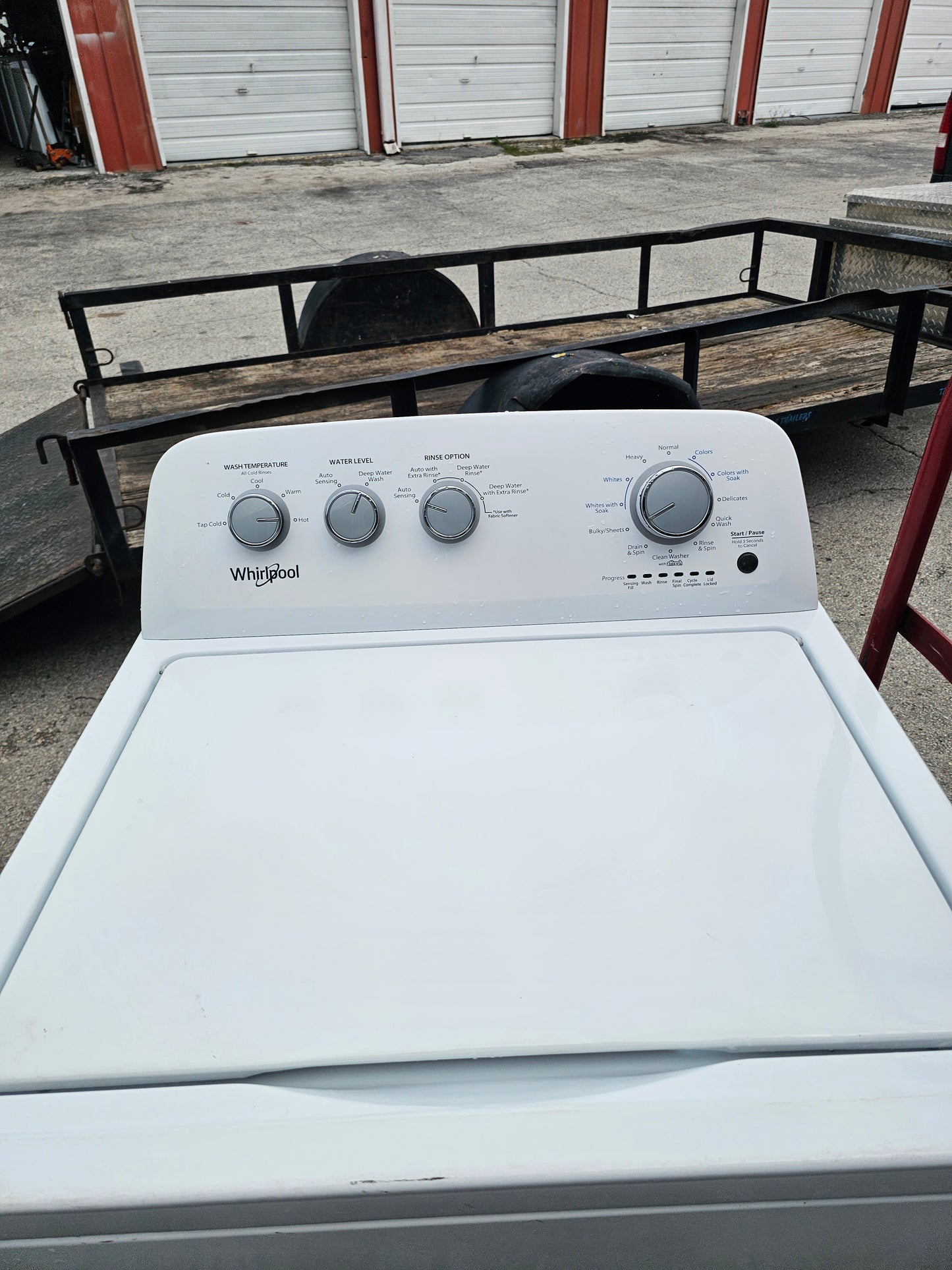 Whirlpool High-Efficiency Top Load Washer