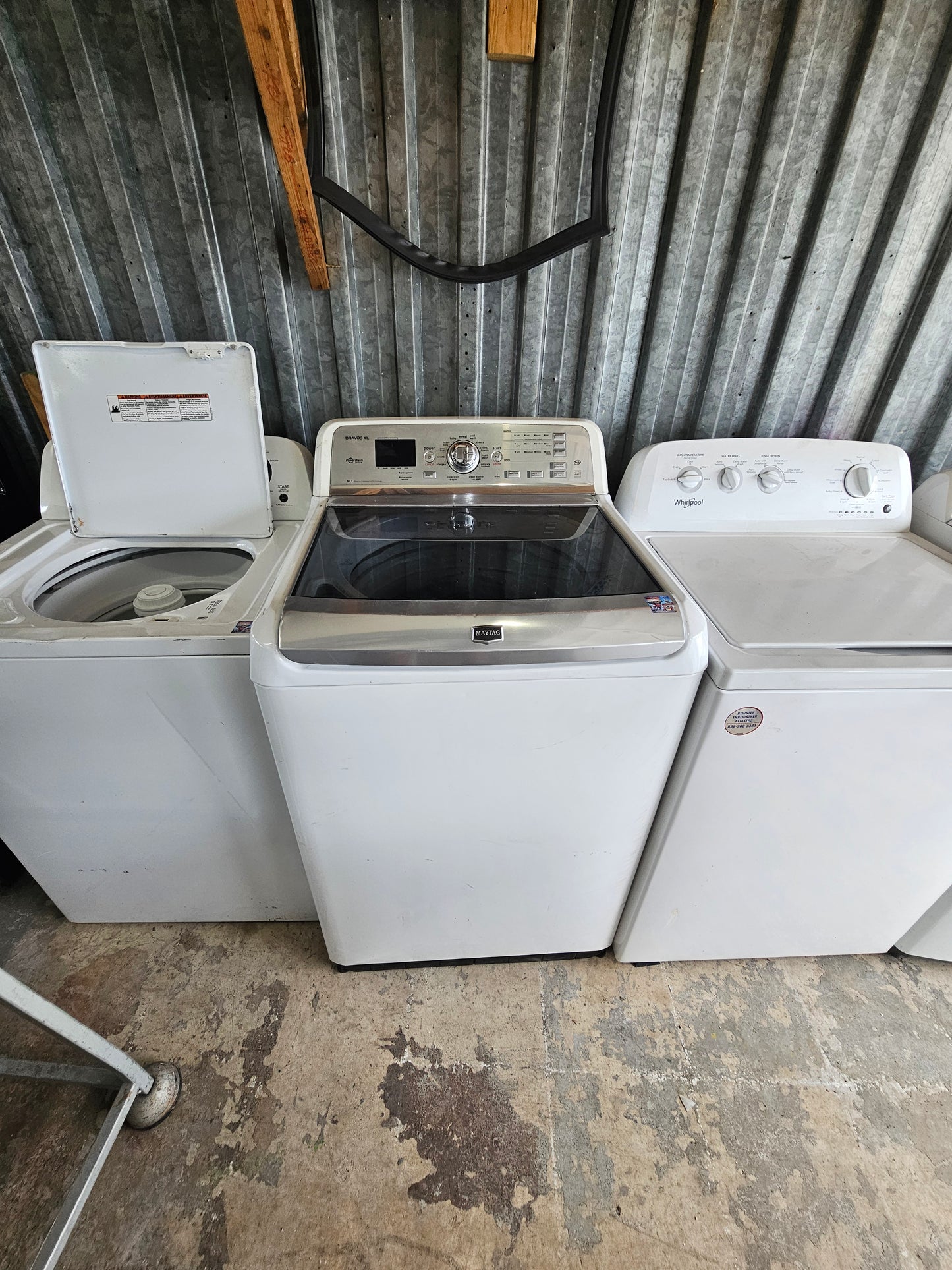 Maytag Bravos XL High-Efficiency Top Load Washer