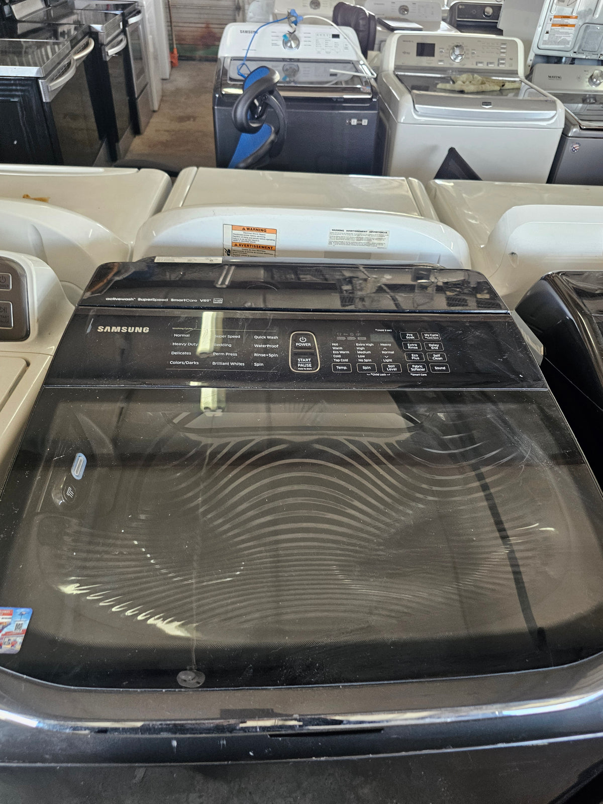 Samsung 5.0 Cu. Ft. High-Efficiency Top-Load Washer with Activewash™