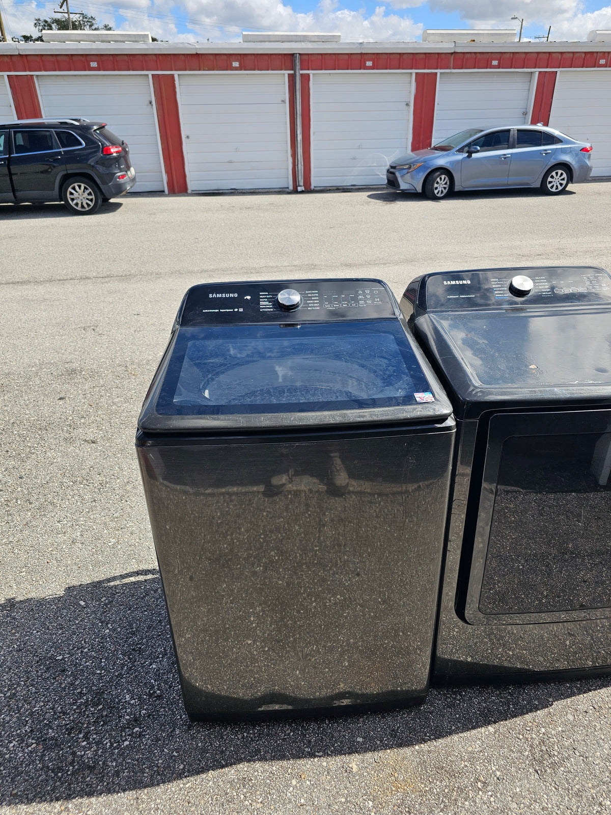 Samsung Washer And Electric Dryer Set
