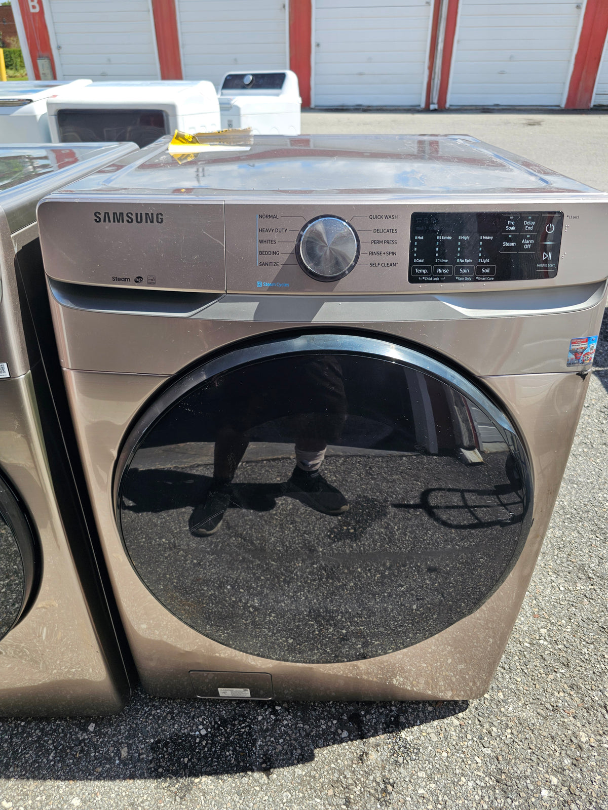 Samsung 4.5 Cu. Ft. High-Efficiency Front-Load Washer with Steam