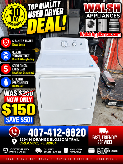 GE 6.2 Cu. Ft. Electric Dryer