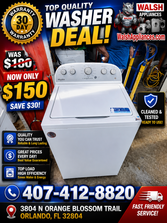 Whirlpool 3.8 Cu. Ft. Top-Load Washer