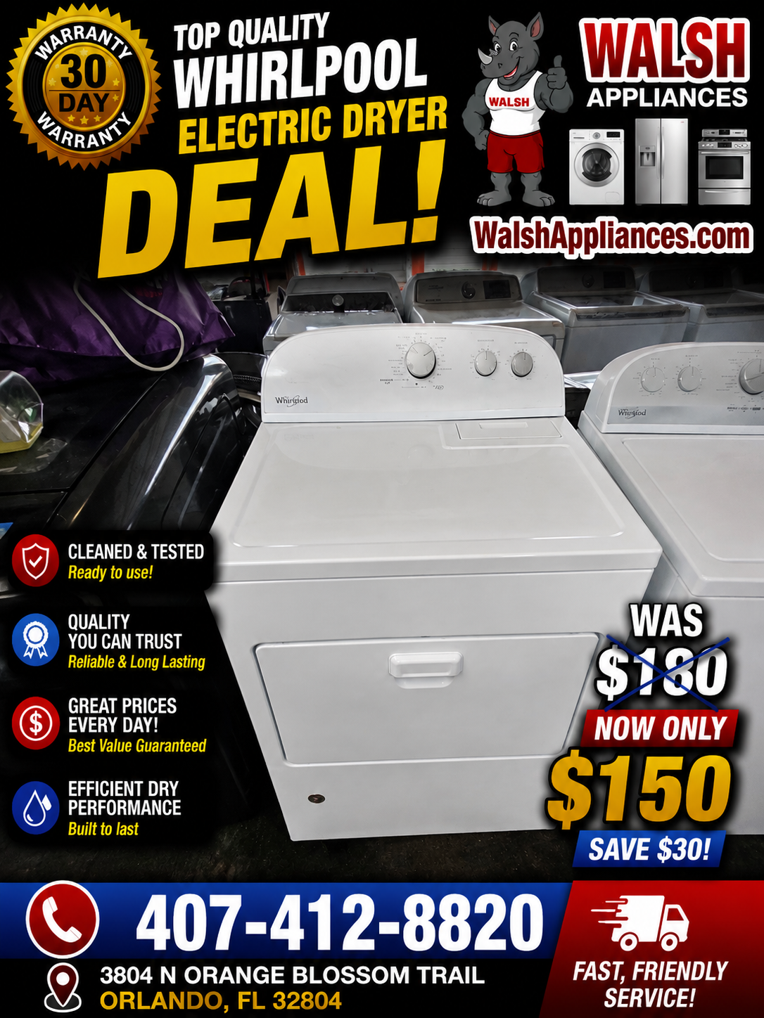 Whirlpool Electric Dryer