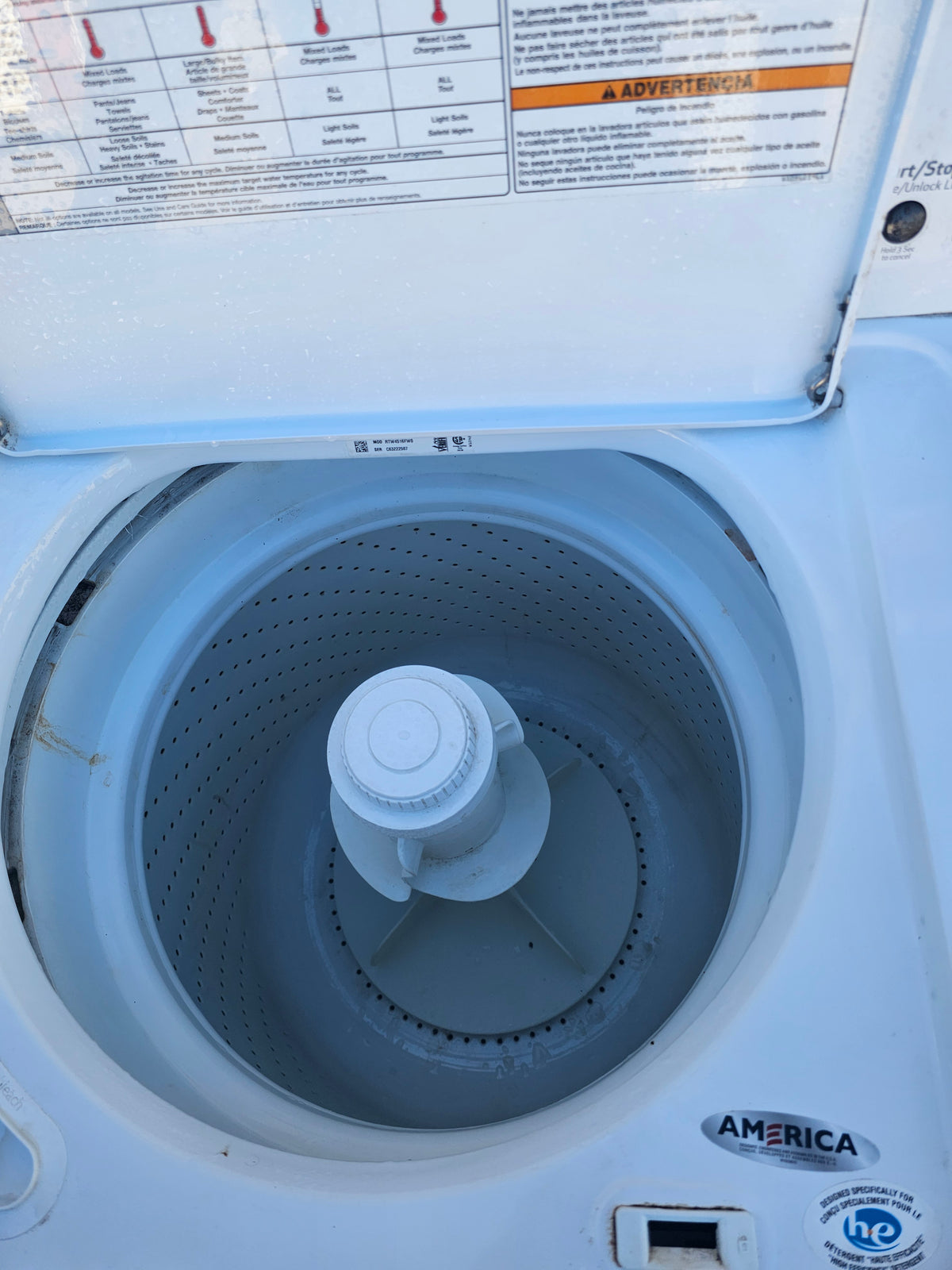 Roper 3.5 Cu. Ft. Top-Load Washer