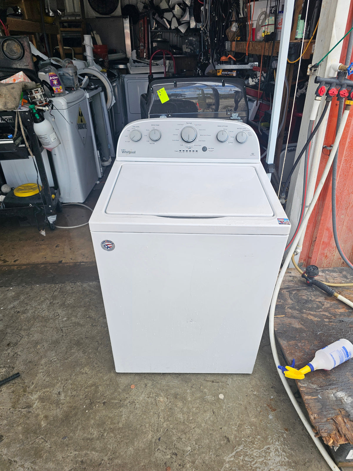 Whirlpool 3.5 Cu. Ft. High-Efficiency Top Load Washer