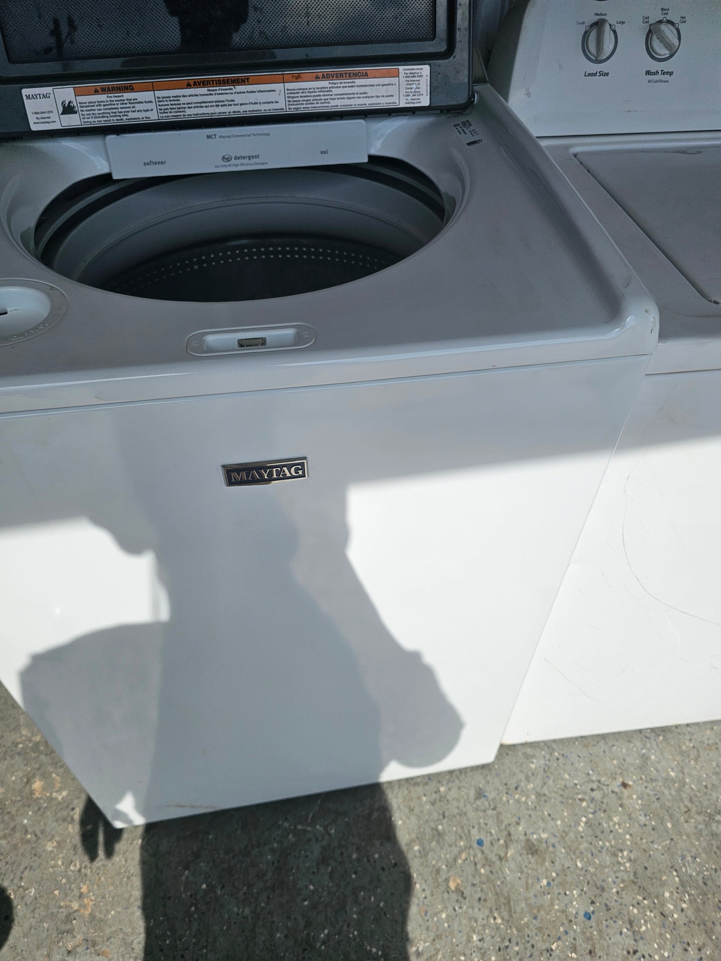 Maytag MVWB865GW0 High-Efficiency Top-Load Washer